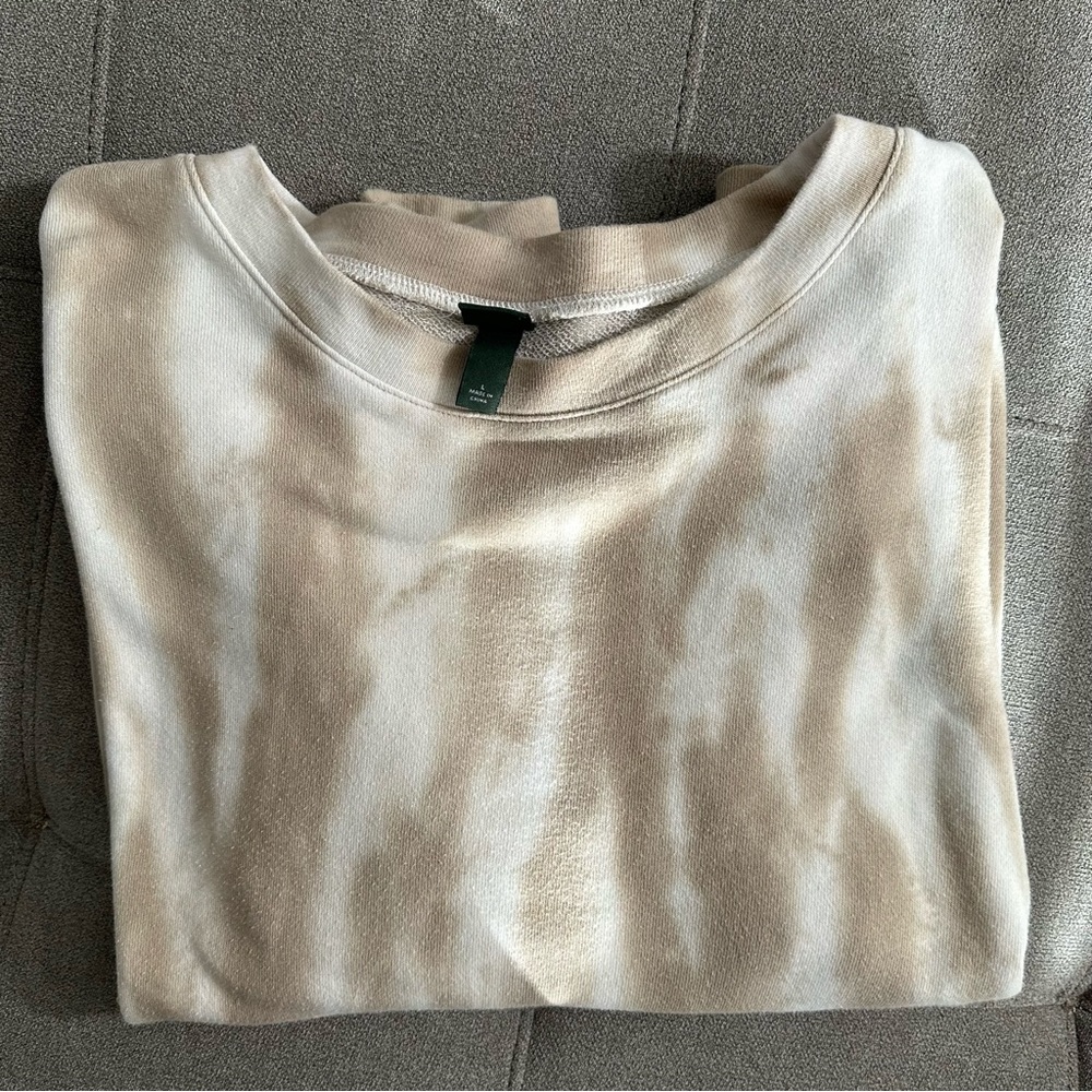 WILD FABLE OVERSIZED TIE DYE SWEATSHIRT